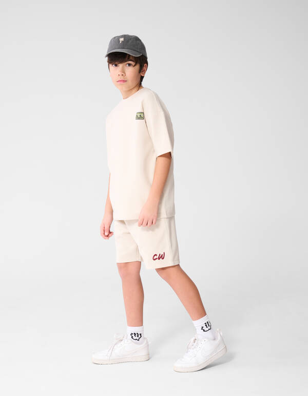 Structuur Short Beige SHOEBY BOYS