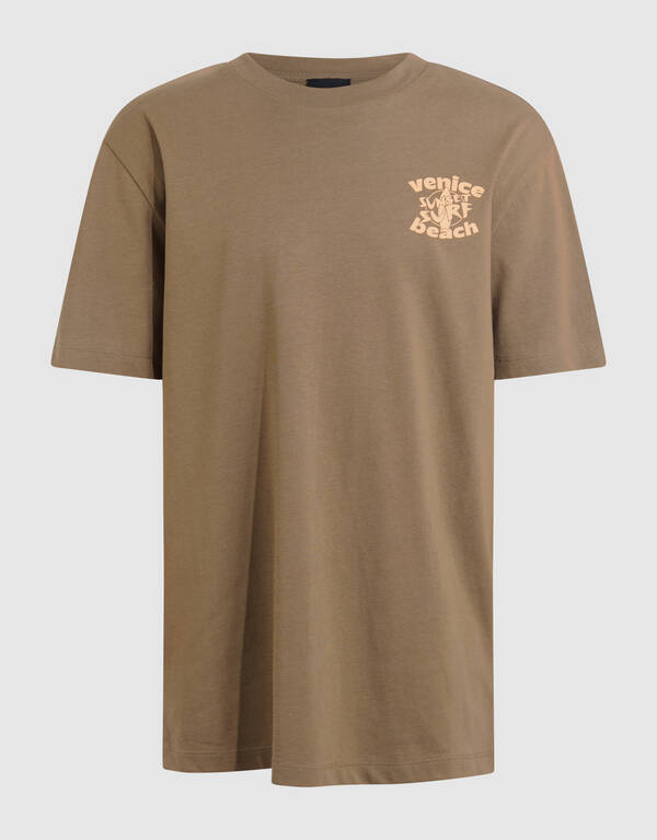 Venice Artwork T-shirt Bruin SHOEBY BOYS