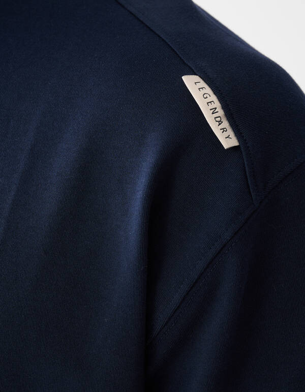 Label T-shirt Donkerblauw SHOEBY MEN