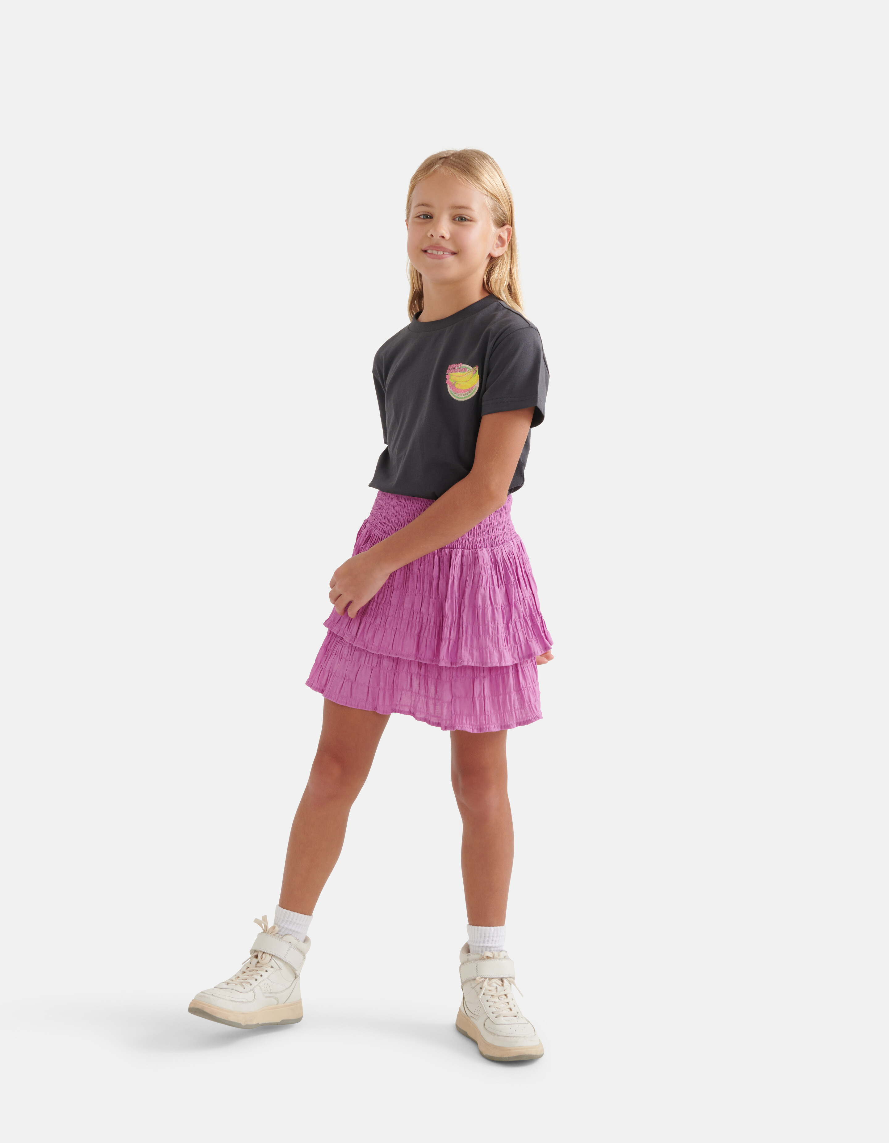 Glitter Artwork T-shirt Zwart SHOEBY GIRLS