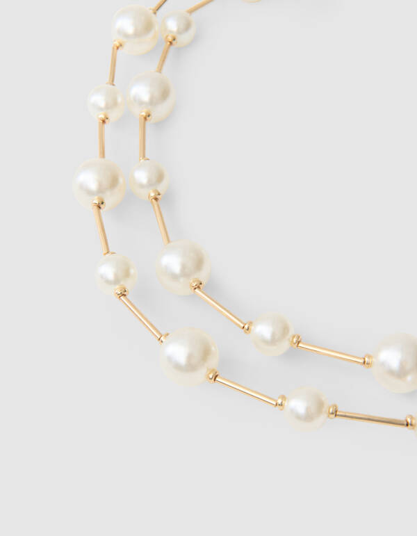 Parel Armband Goud SHOEBY ACCESSOIRES