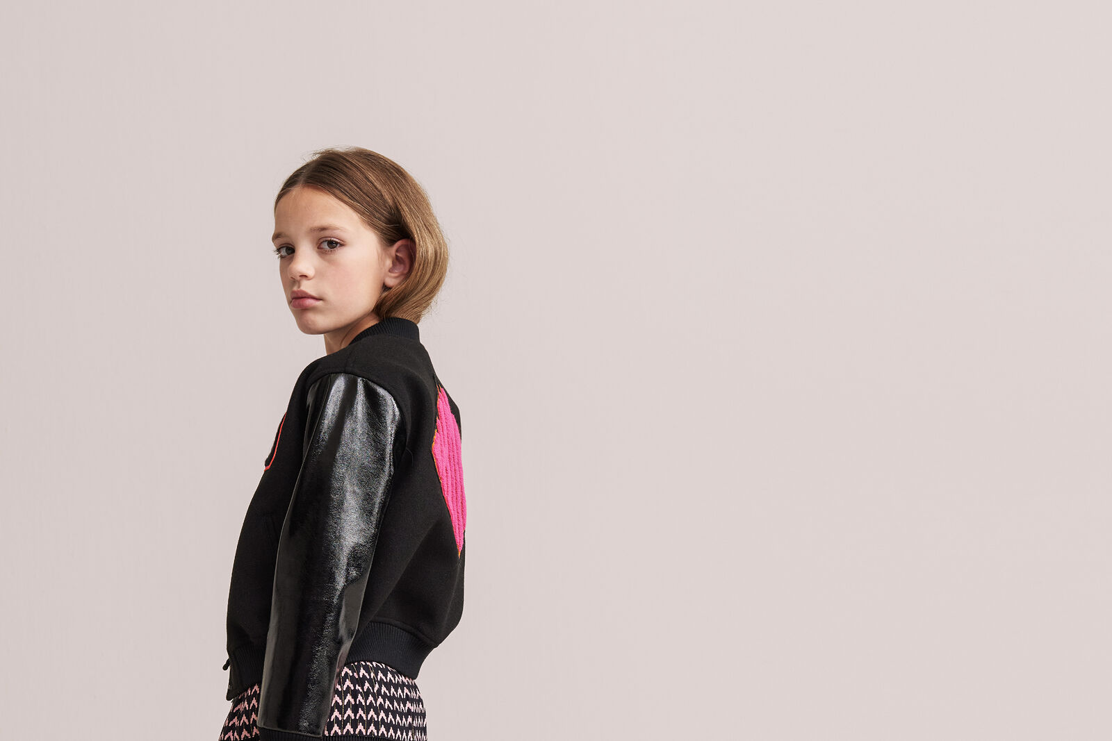 Hally Varsity Bomber by Nicolette van Dam