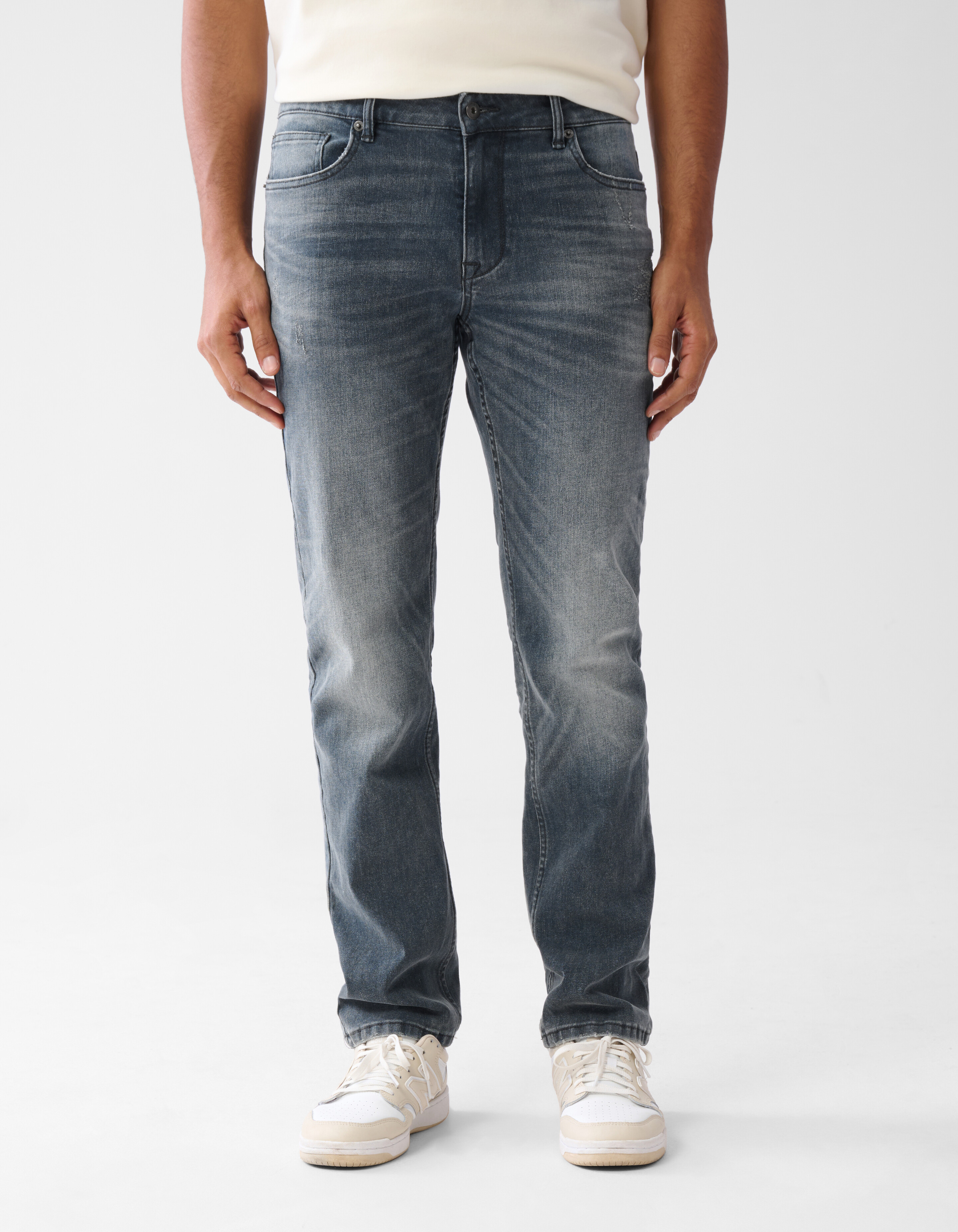 Straight Jeans Blauw/Grijs L32 SHOEBY MEN
