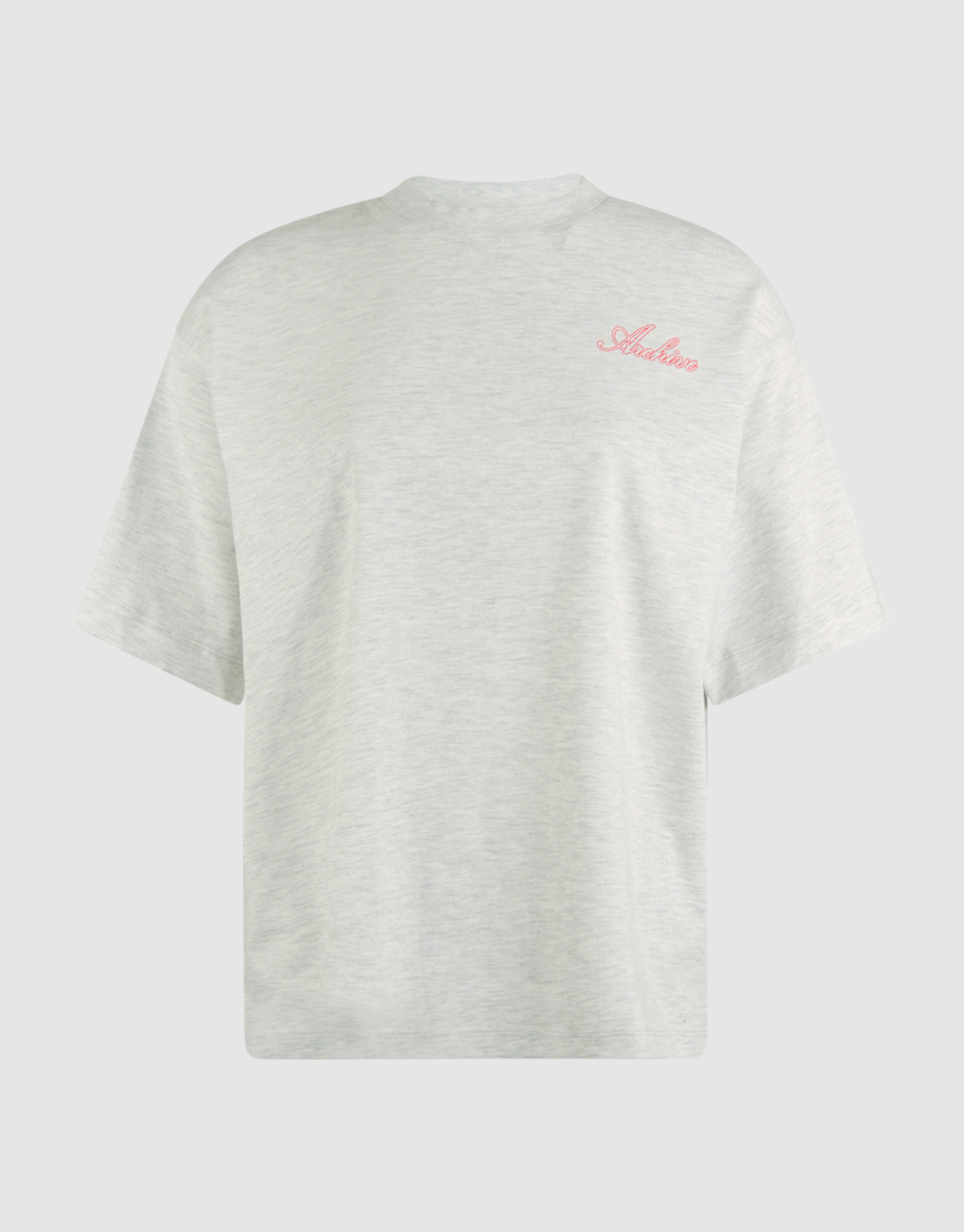 Heart Back Artwork T-shirt Lichtgrijs SHOEBY WOMEN