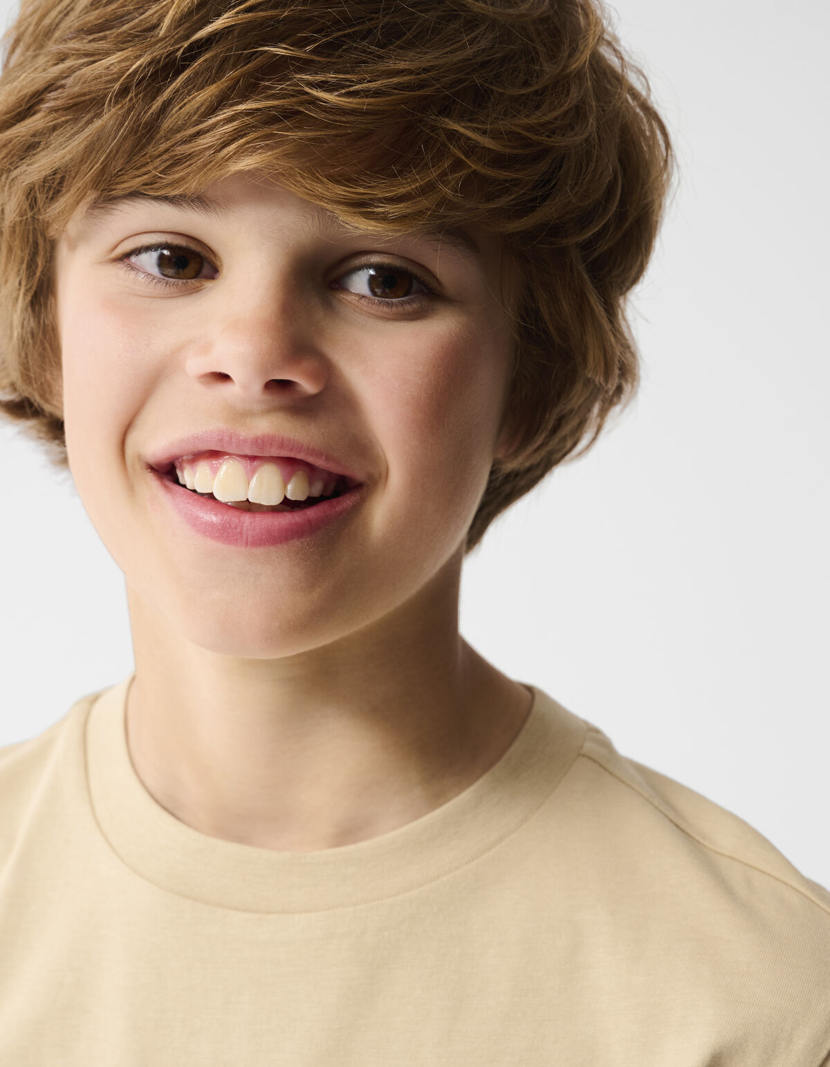 Sunny Side Artwork T-shirt Beige SHOEBY BOYS