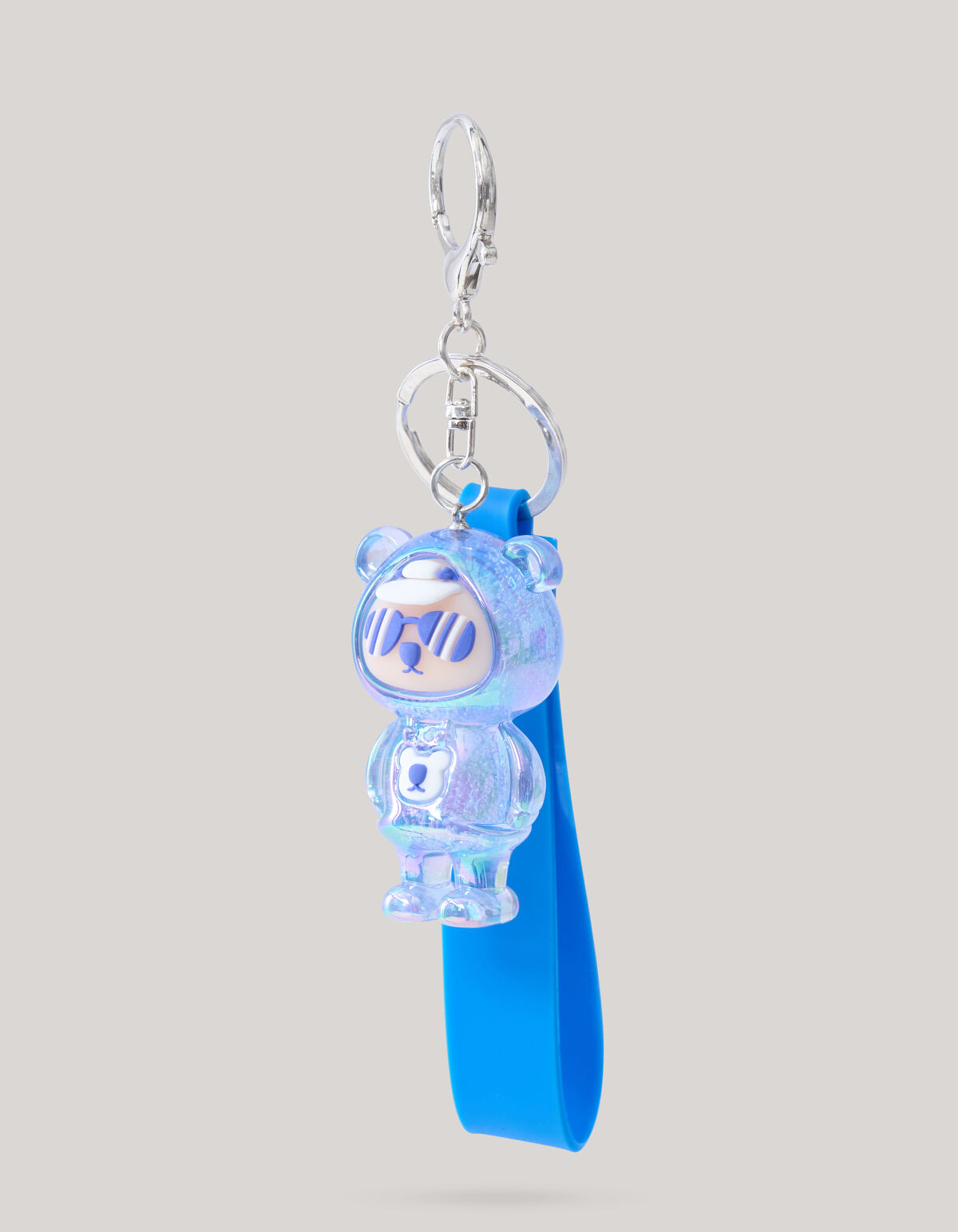 Beer Sleutelhanger Blauw SHOEBY ACCESSOIRES