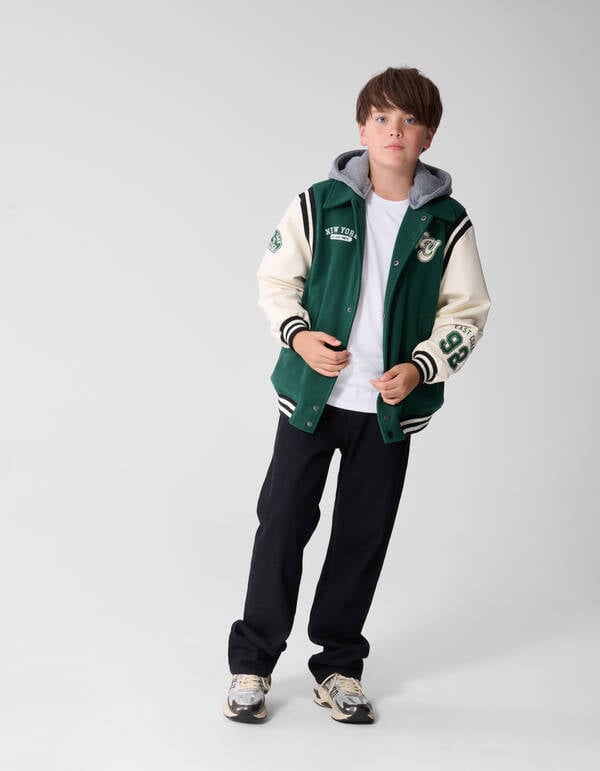 Baggy Fit Jeans Zwart SHOEBY BOYS