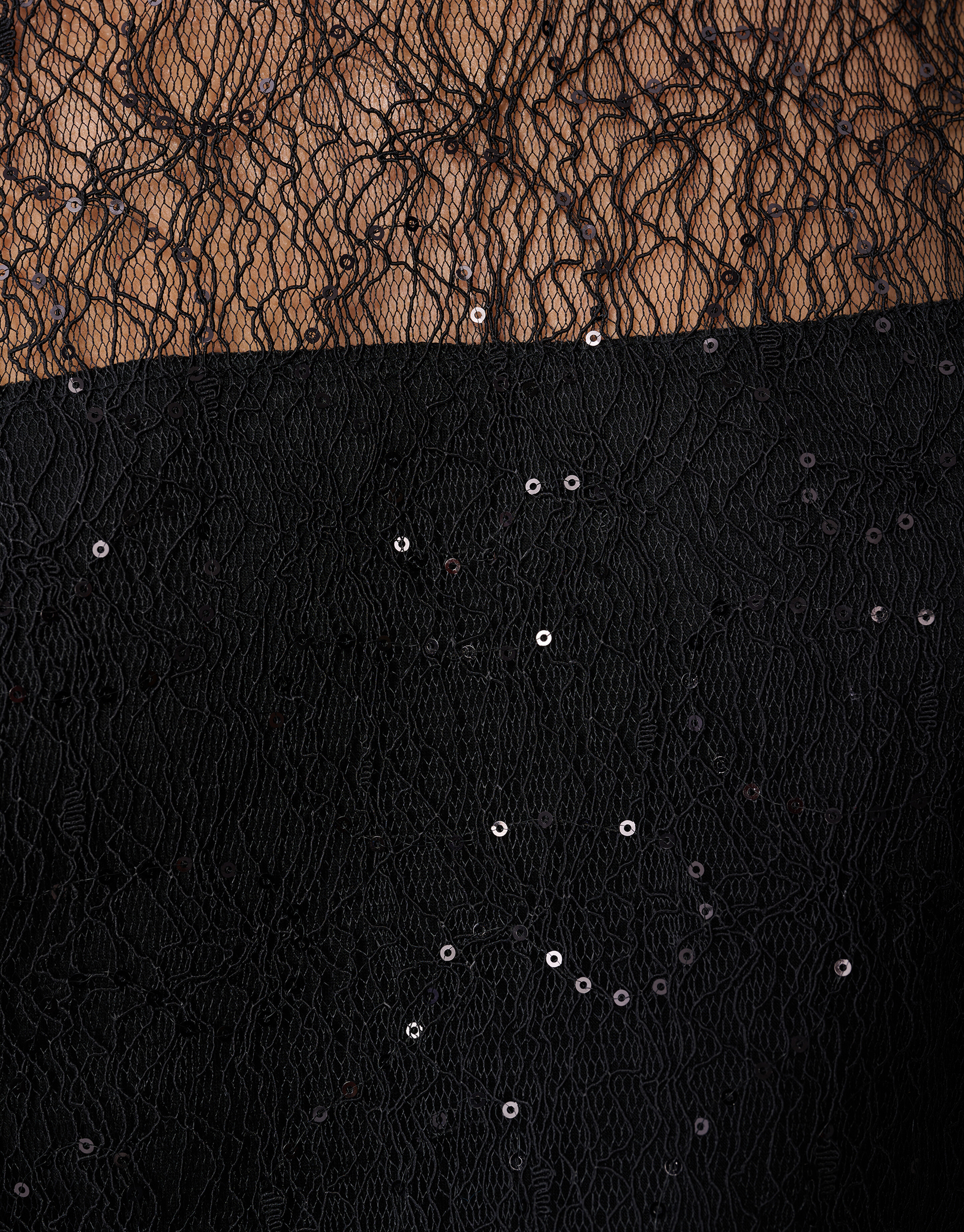 Kanten T-shirt Zwart SHOEBY WOMEN