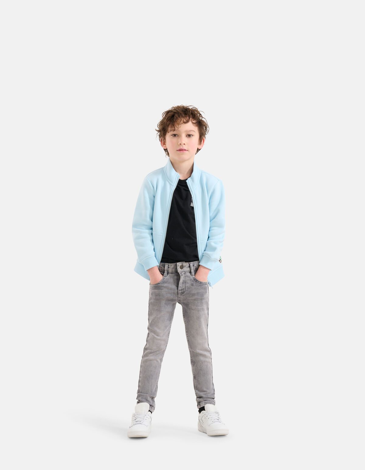 Label Vest Lichtblauw SHOEBY BOYS