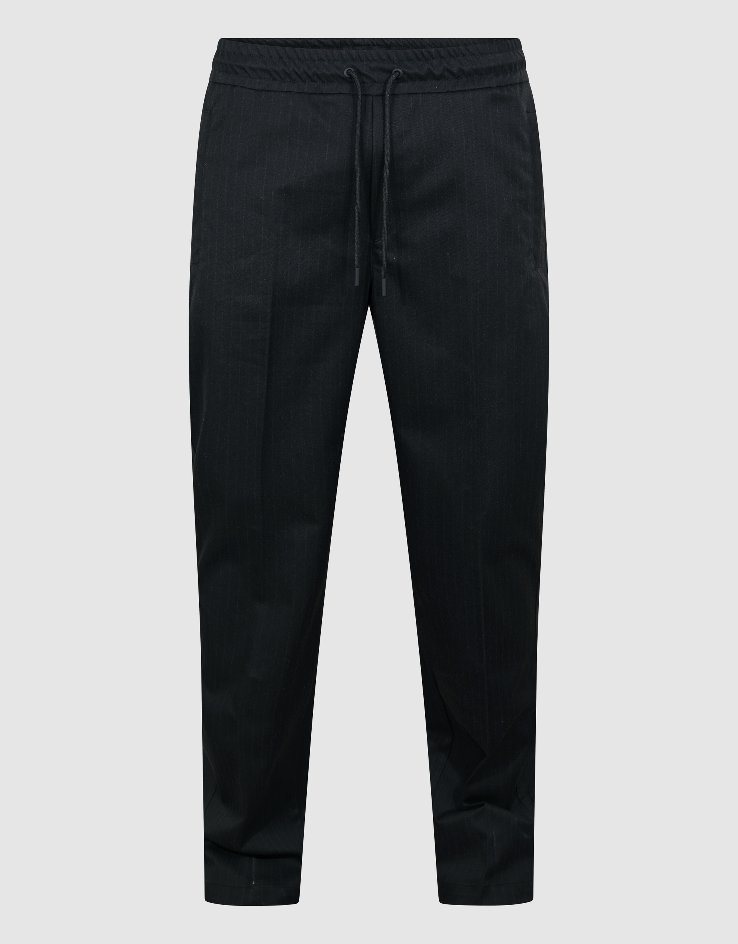 Pinstripe Tapered Fit Broek Zwart SHOEBY MEN