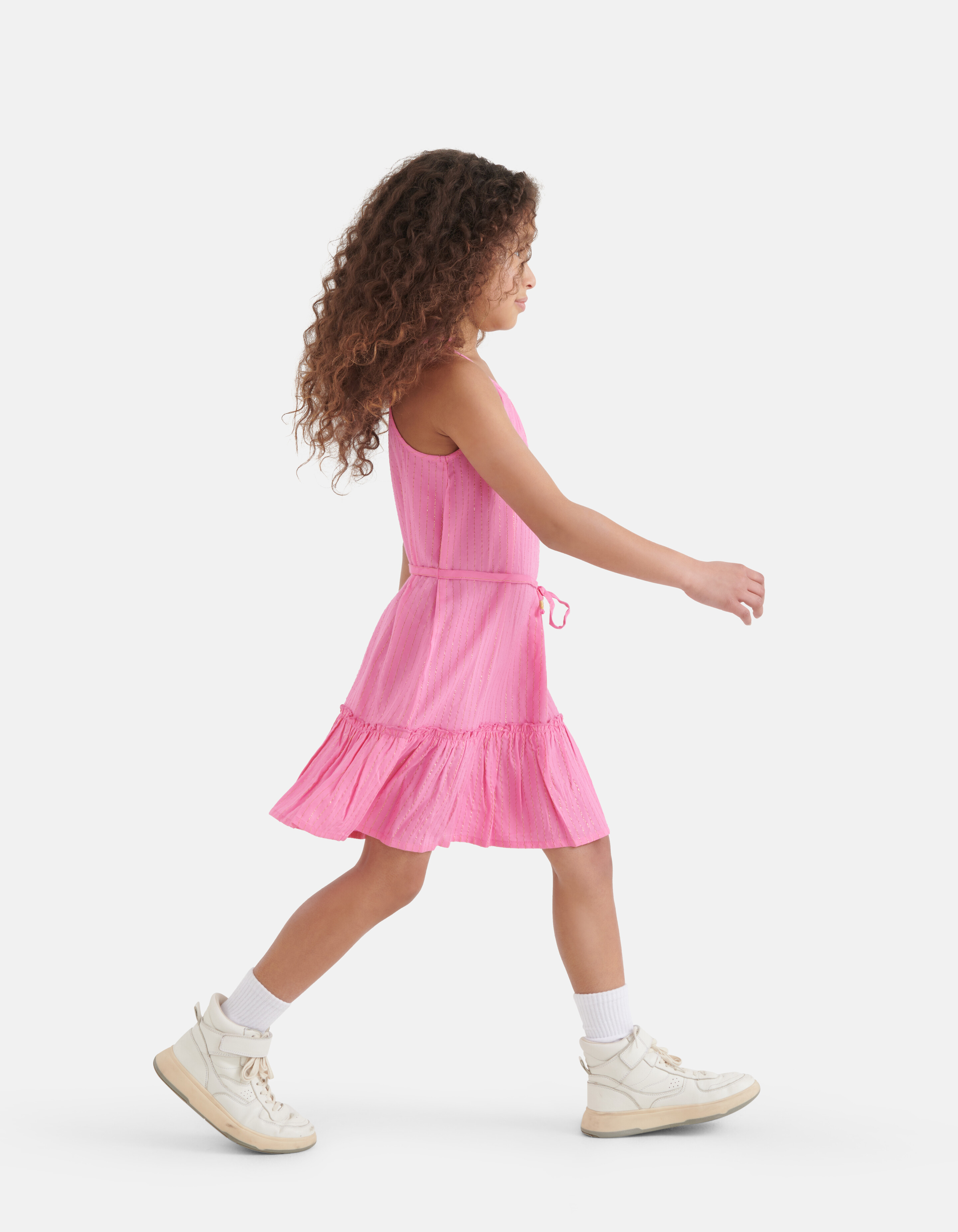 Lurex Jurk Roze SHOEBY GIRLS