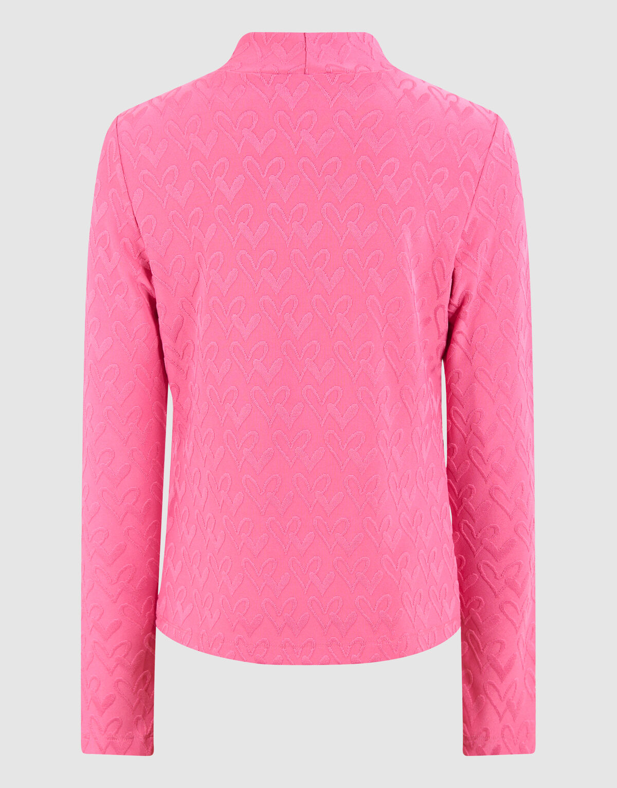 Heart Jersey Top Roze SHOEBY GIRLS