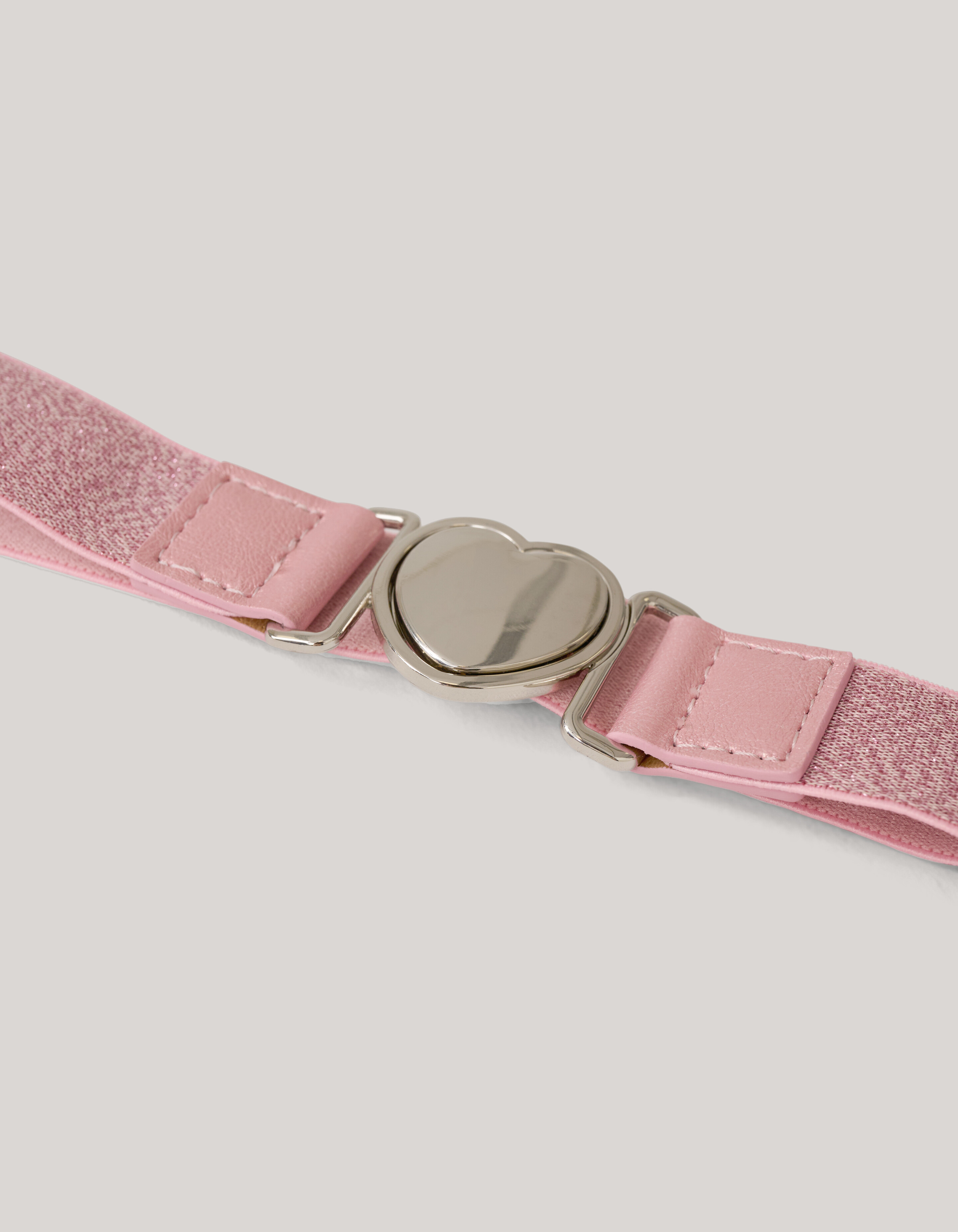 Elastieken Heart Riem Roze SHOEBY ACCESSOIRES