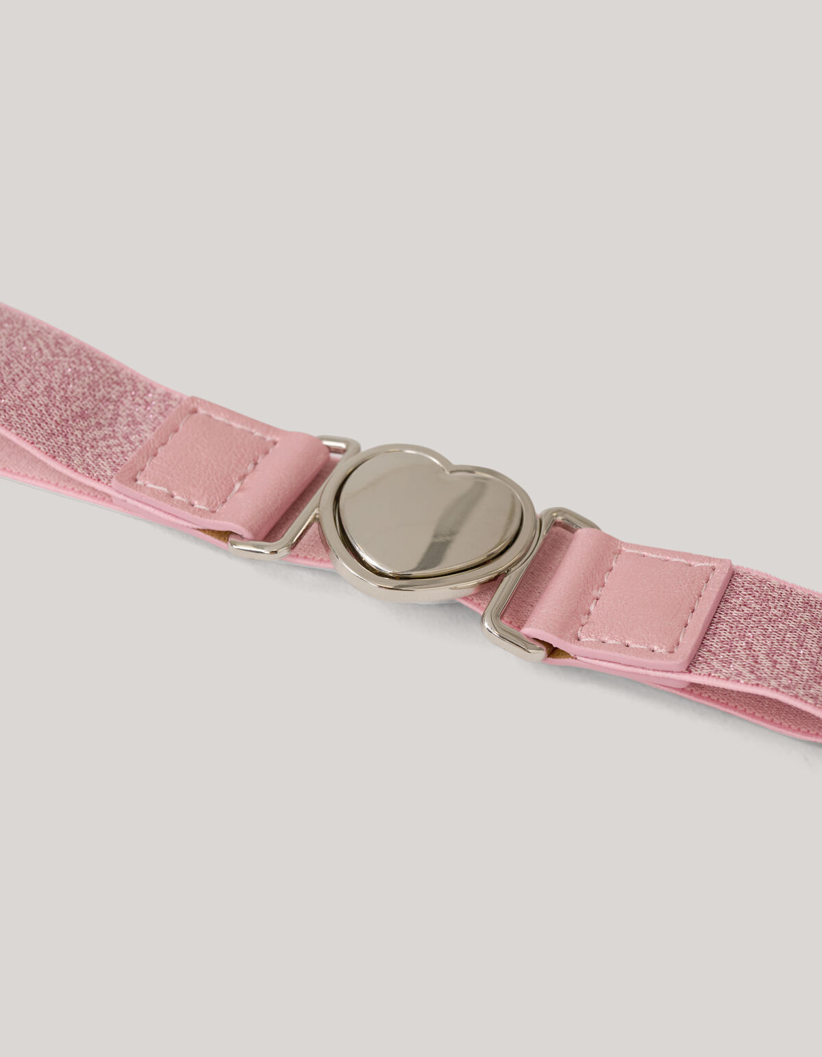 Elastieken Heart Riem Roze SHOEBY ACCESSOIRES