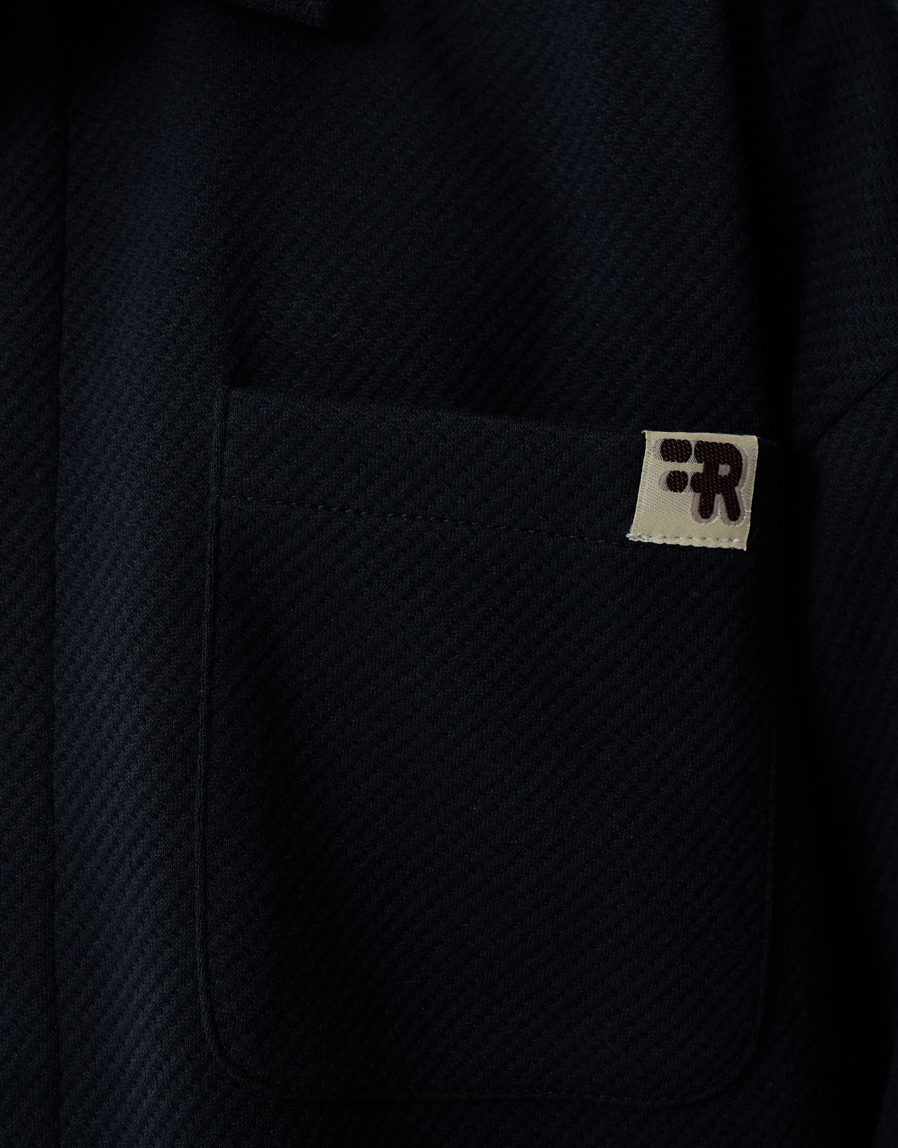 Structuur Overshirt Donkergrijs SHOEBY BOYS