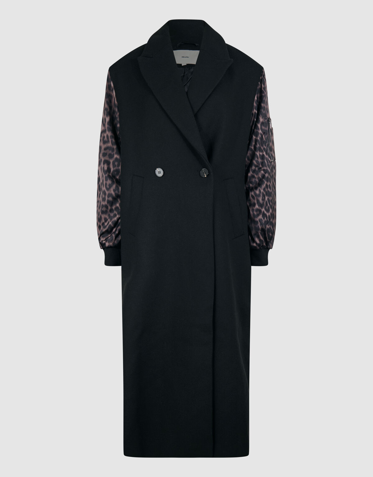 Jacquard Combi Bomber Jas Zwart SHOEBY WOMEN