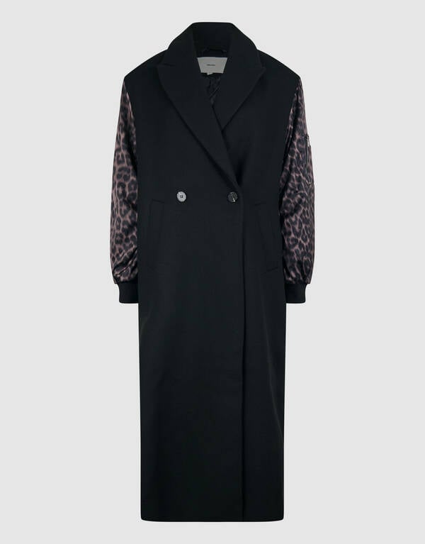 Jacquard Combi Bomber Jas Zwart SHOEBY WOMEN