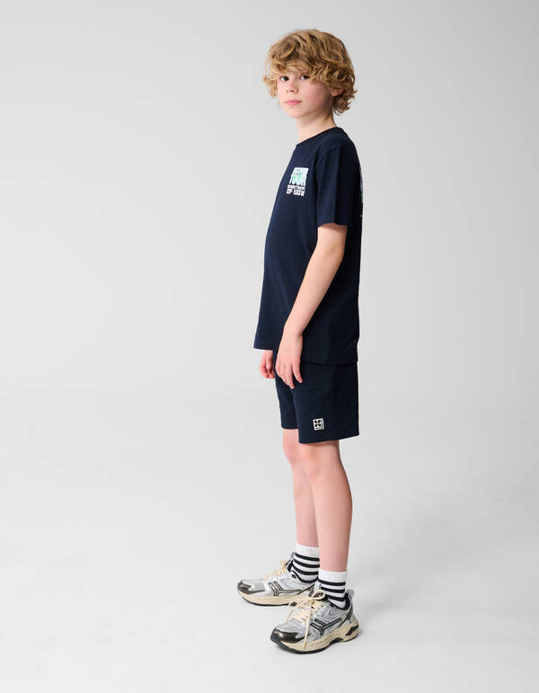 Pique Short Donkerblauw SHOEBY BOYS