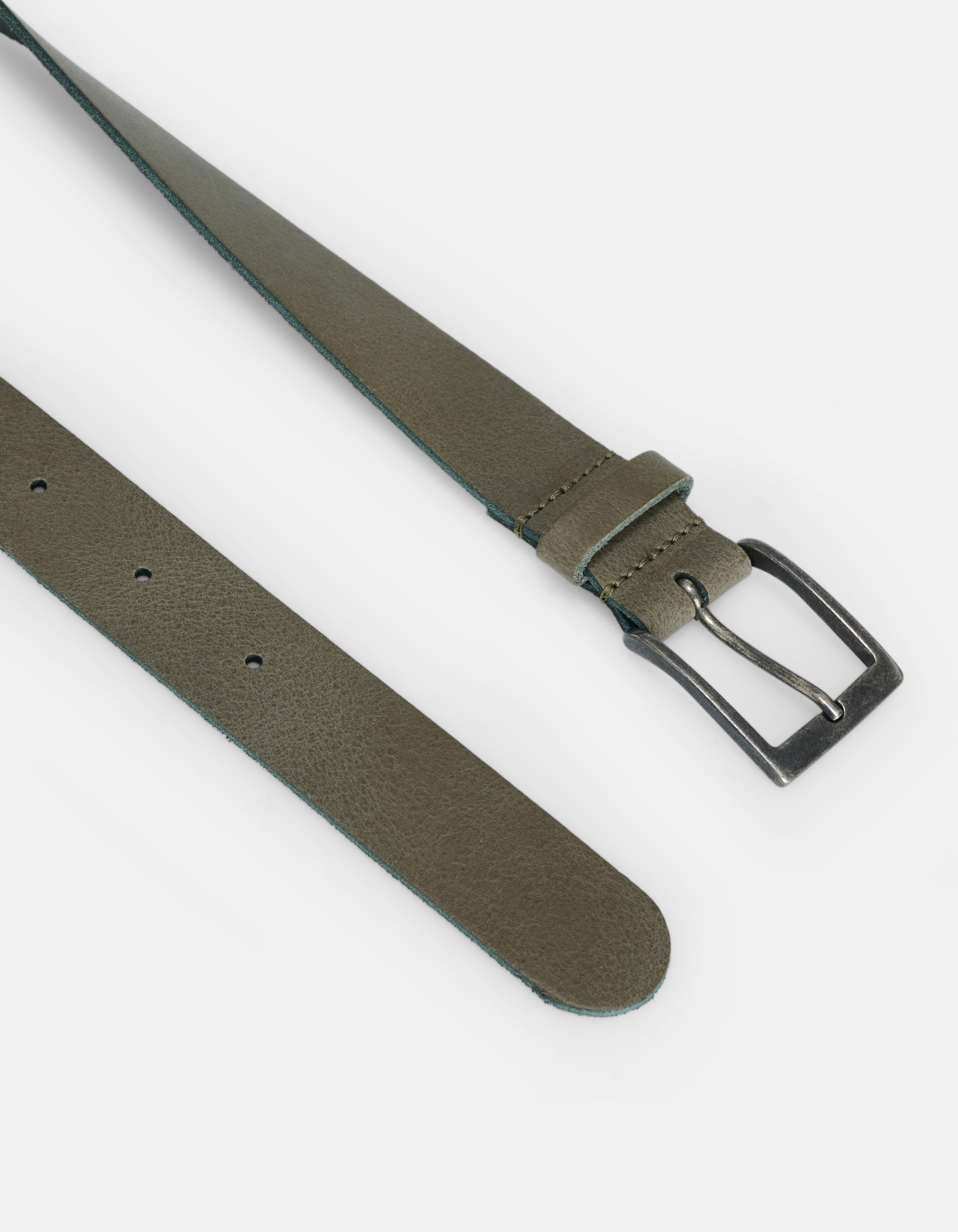 Leren Riem Groen SHOEBY ACCESSOIRES