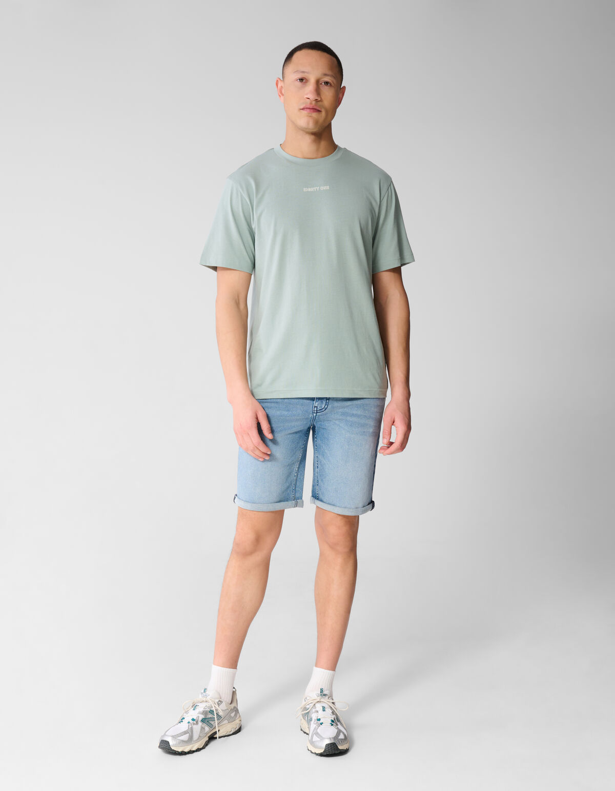 Denim Short Donkerblauw SHOEBY MEN