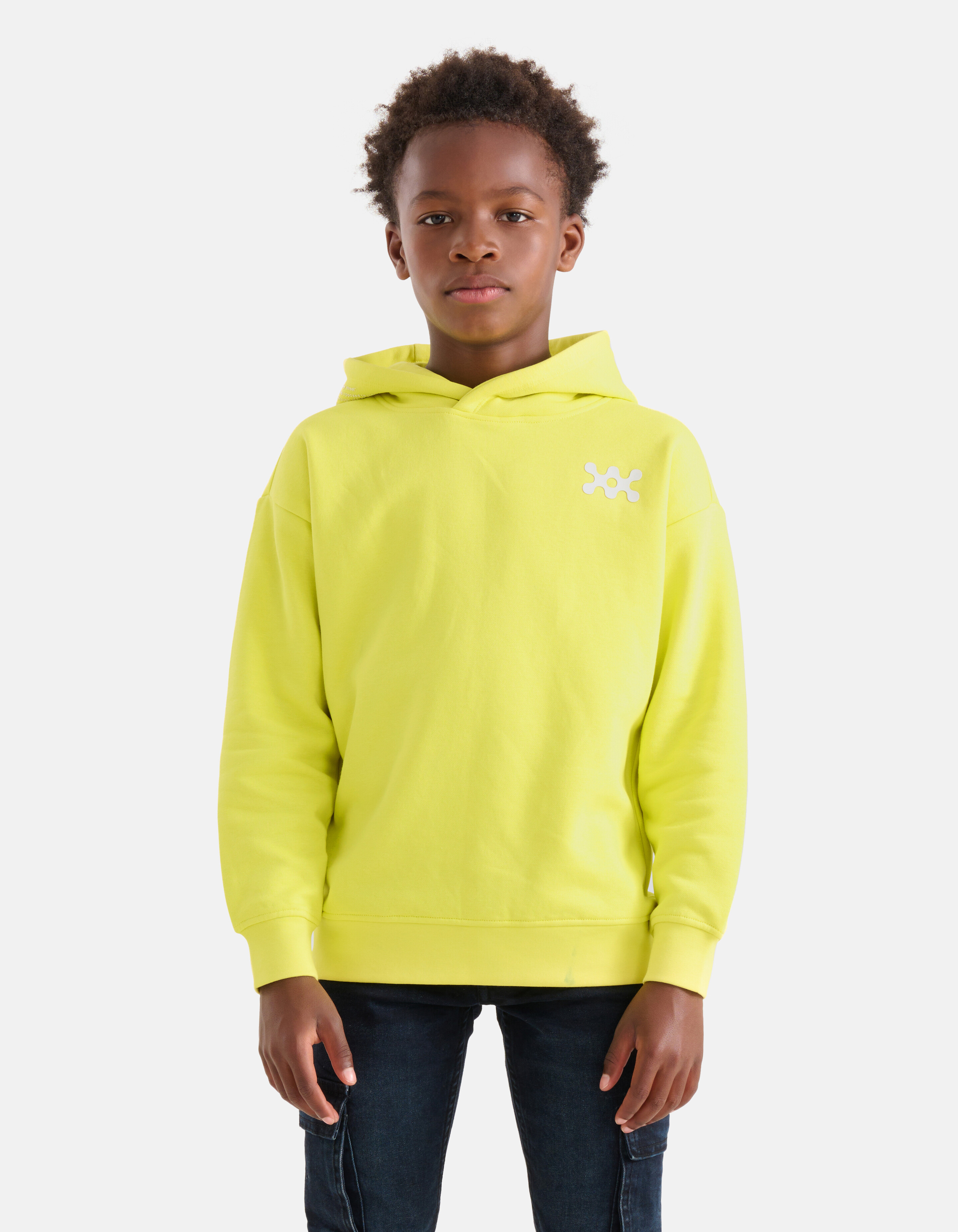 Basis Hoodie Geel SHOEBY BOYS