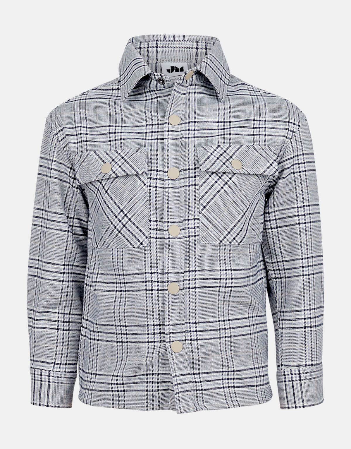 Geruit Overshirt Grijs JILL&MITCH