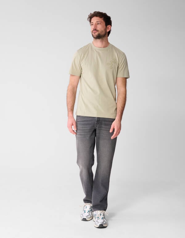 Spread Logo T-shirt Lichtgroen SHOEBY MEN