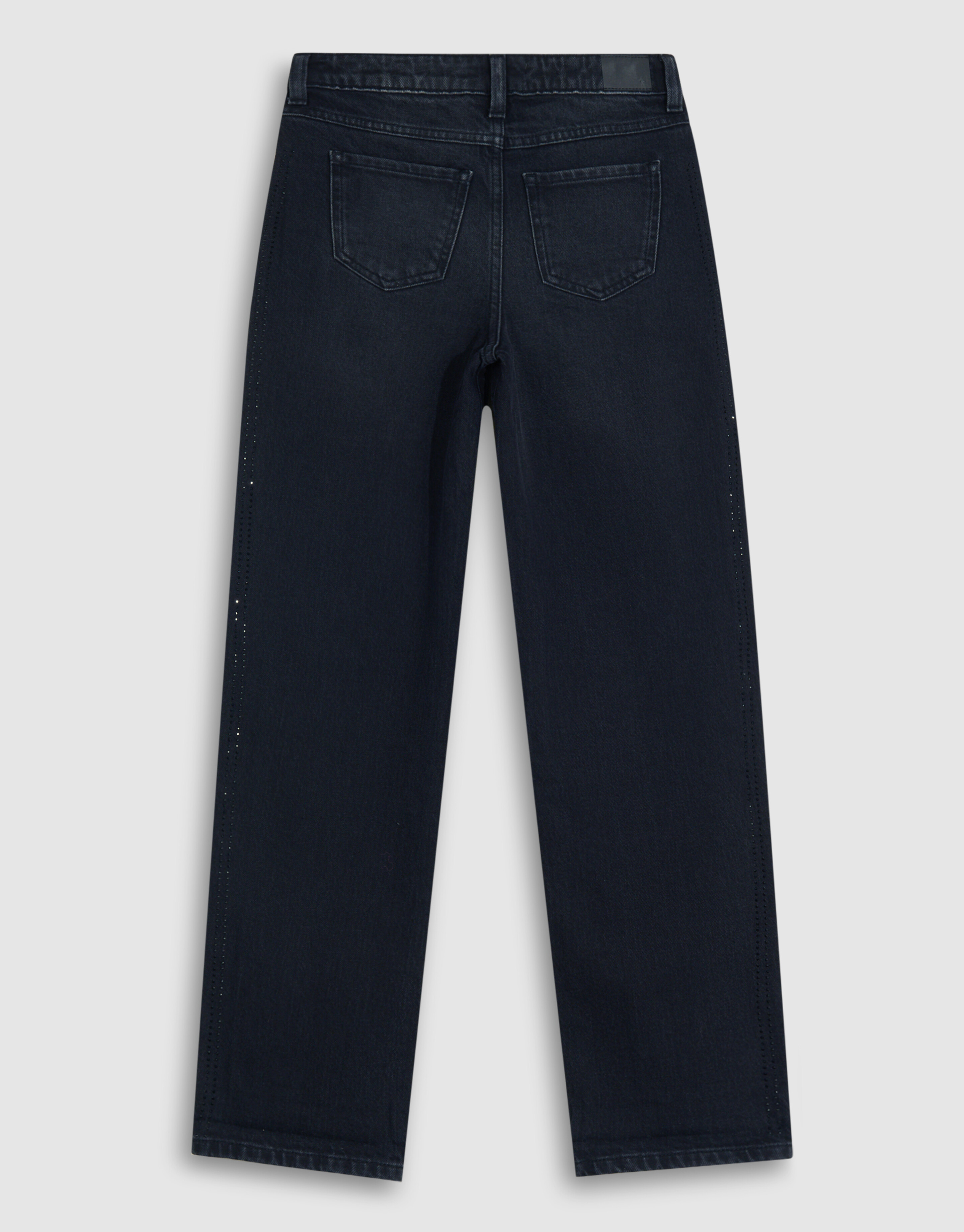 Strass Barrel Fit Jeans Zwart SHOEBY GIRLS