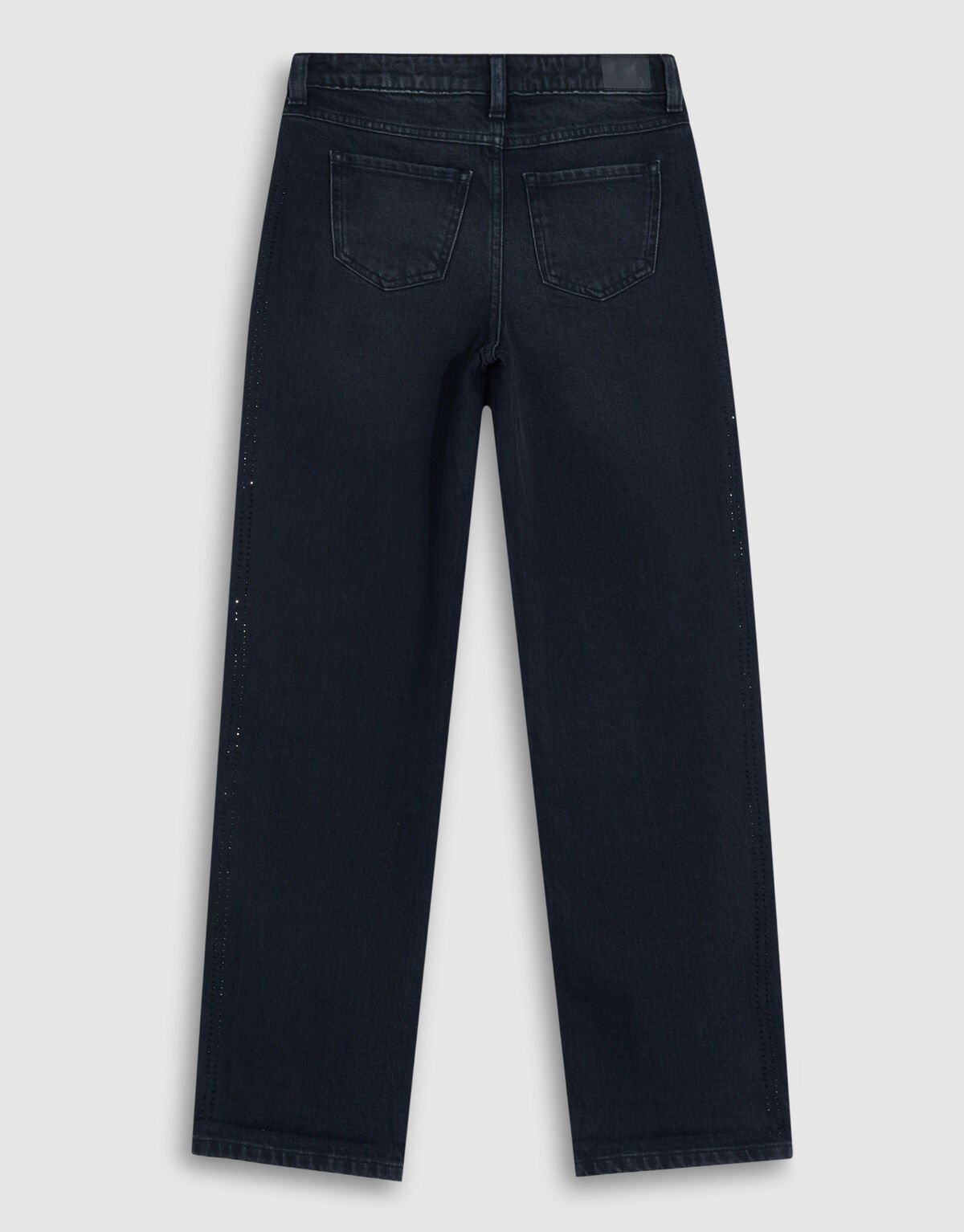Strass Barrel Fit Jeans Zwart SHOEBY GIRLS