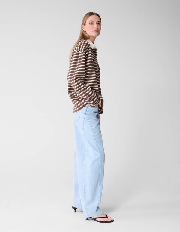 Barrel Fit Jeans Bleached SHOEBY WOMEN