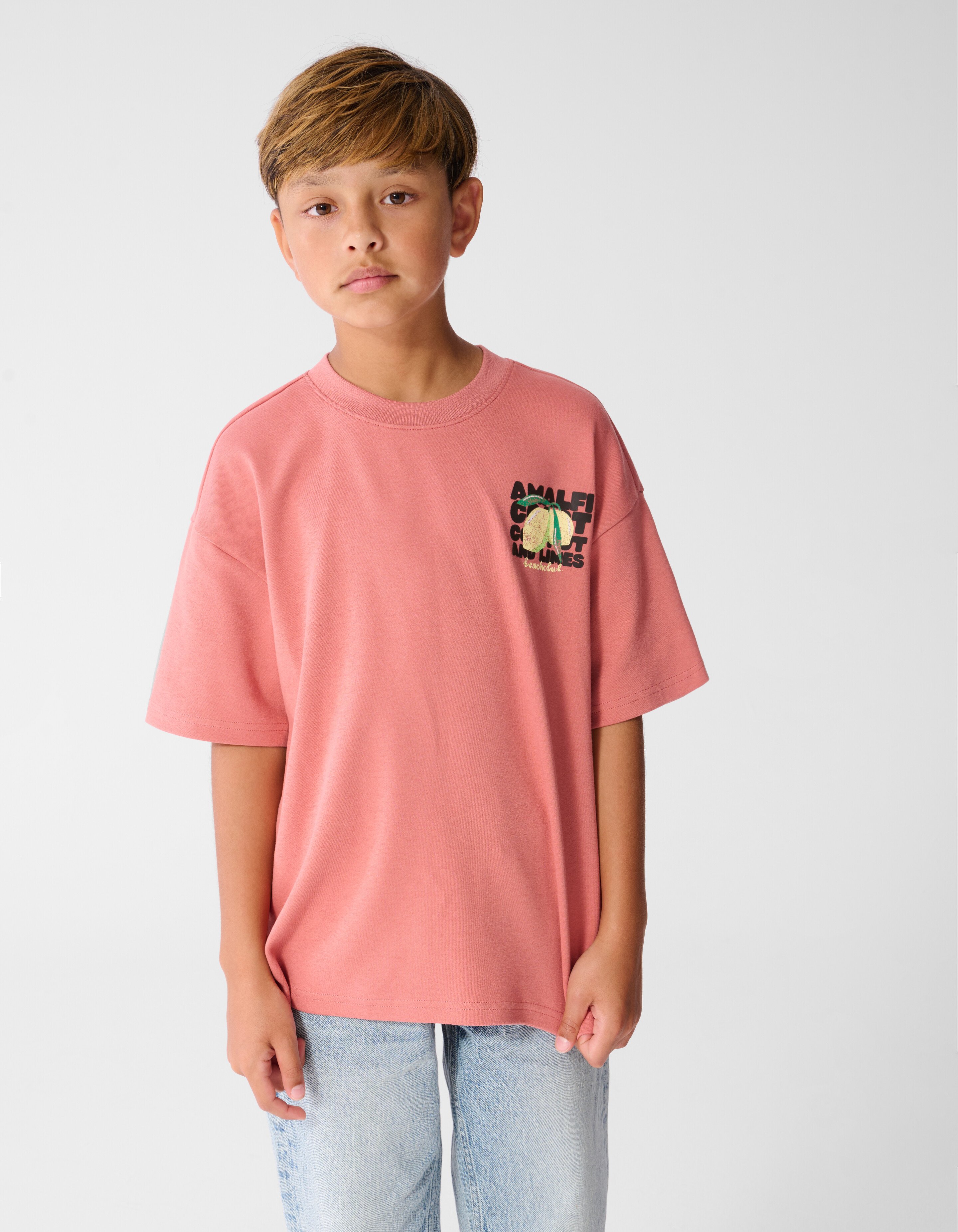 Amalfi Artwork T-shirt Terra SHOEBY BOYS
