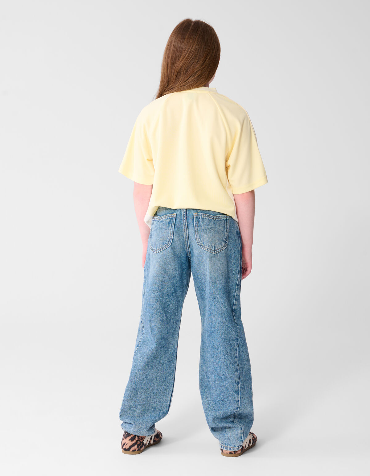 Seam Barrel Fit Jeans Blauw SHOEBY GIRLS