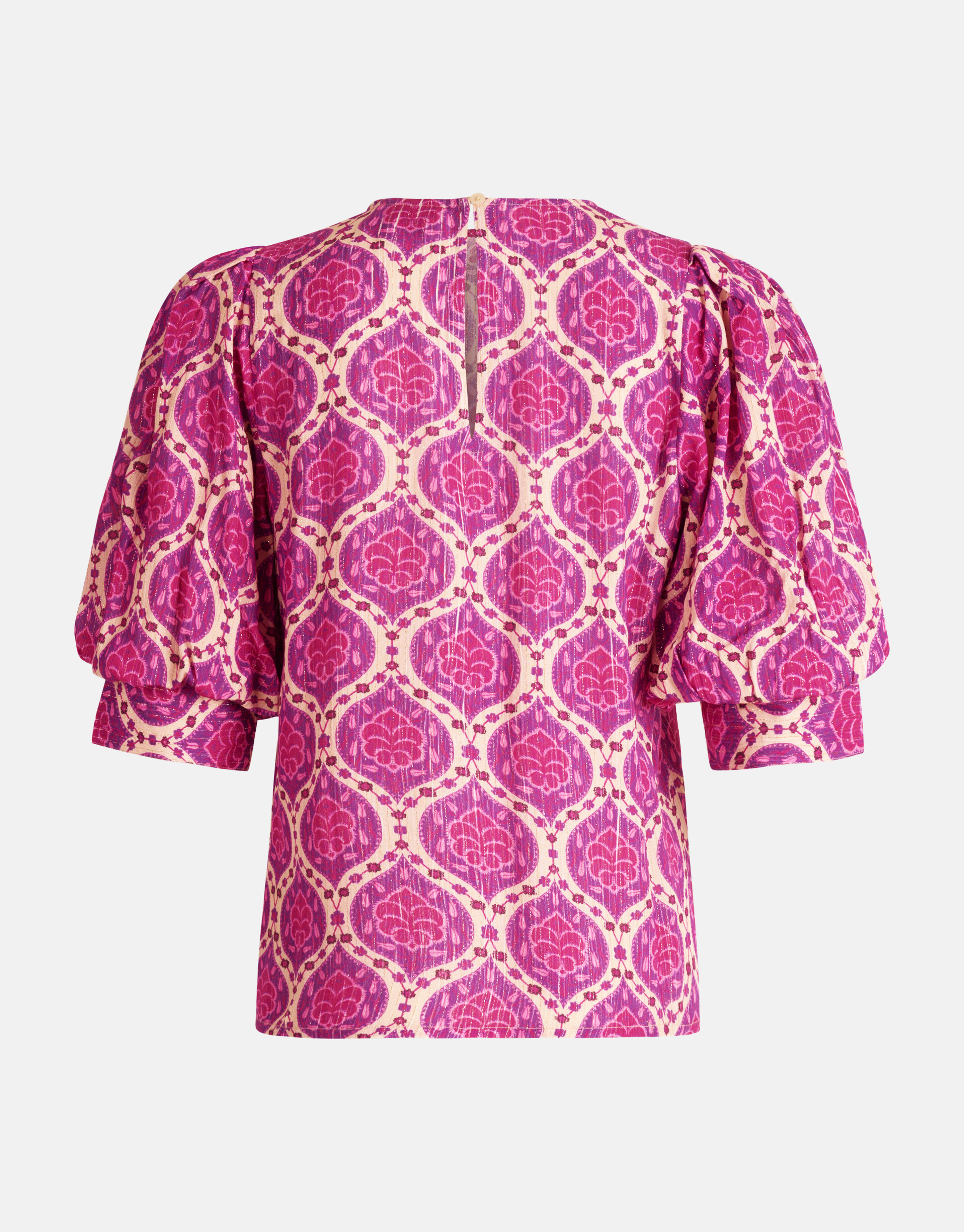 Grafische Lurex Top Paars SHOEBY WOMEN