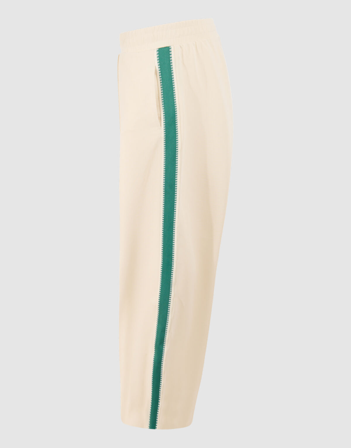 Tape Wide Leg Broek Gebroken Wit SHOEBY WOMEN
