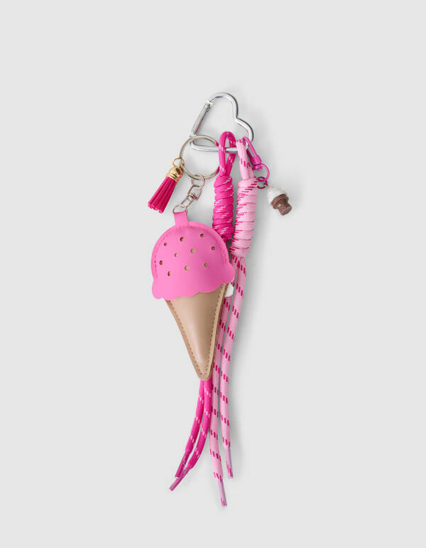 Icecream Sleutelhanger Roze SHOEBY GIRLS