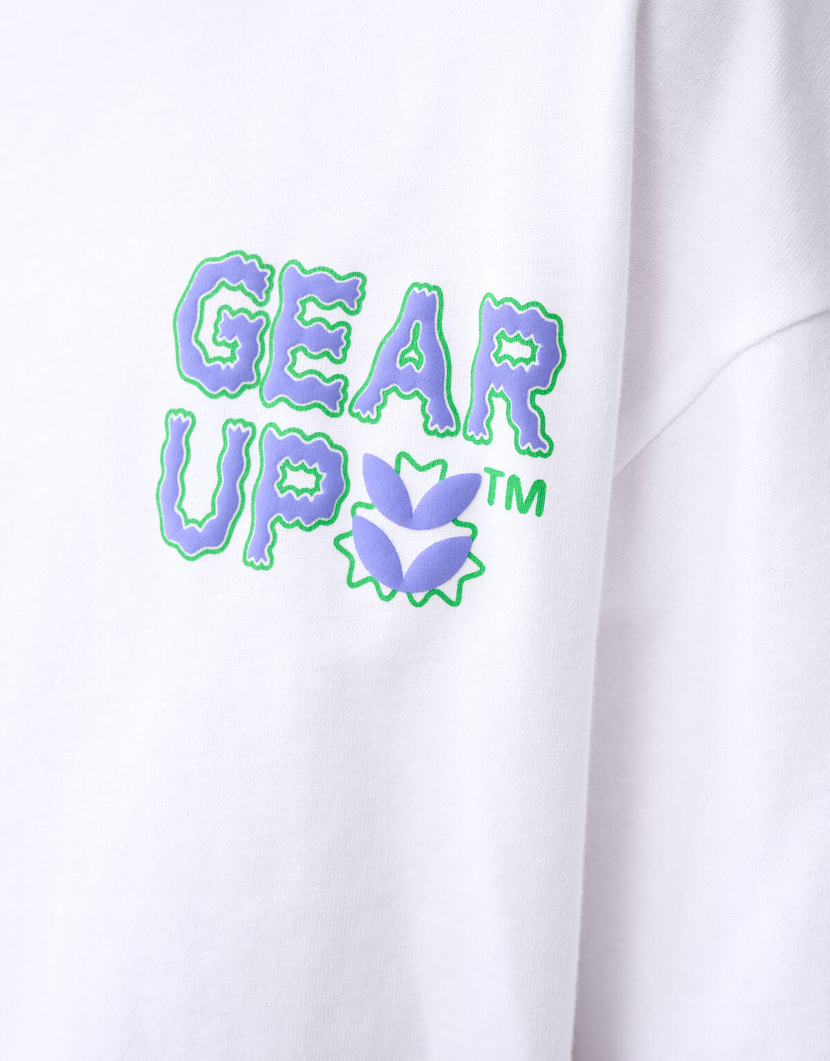 Gear Up Tekst T-shirt Wit SHOEBY BOYS
