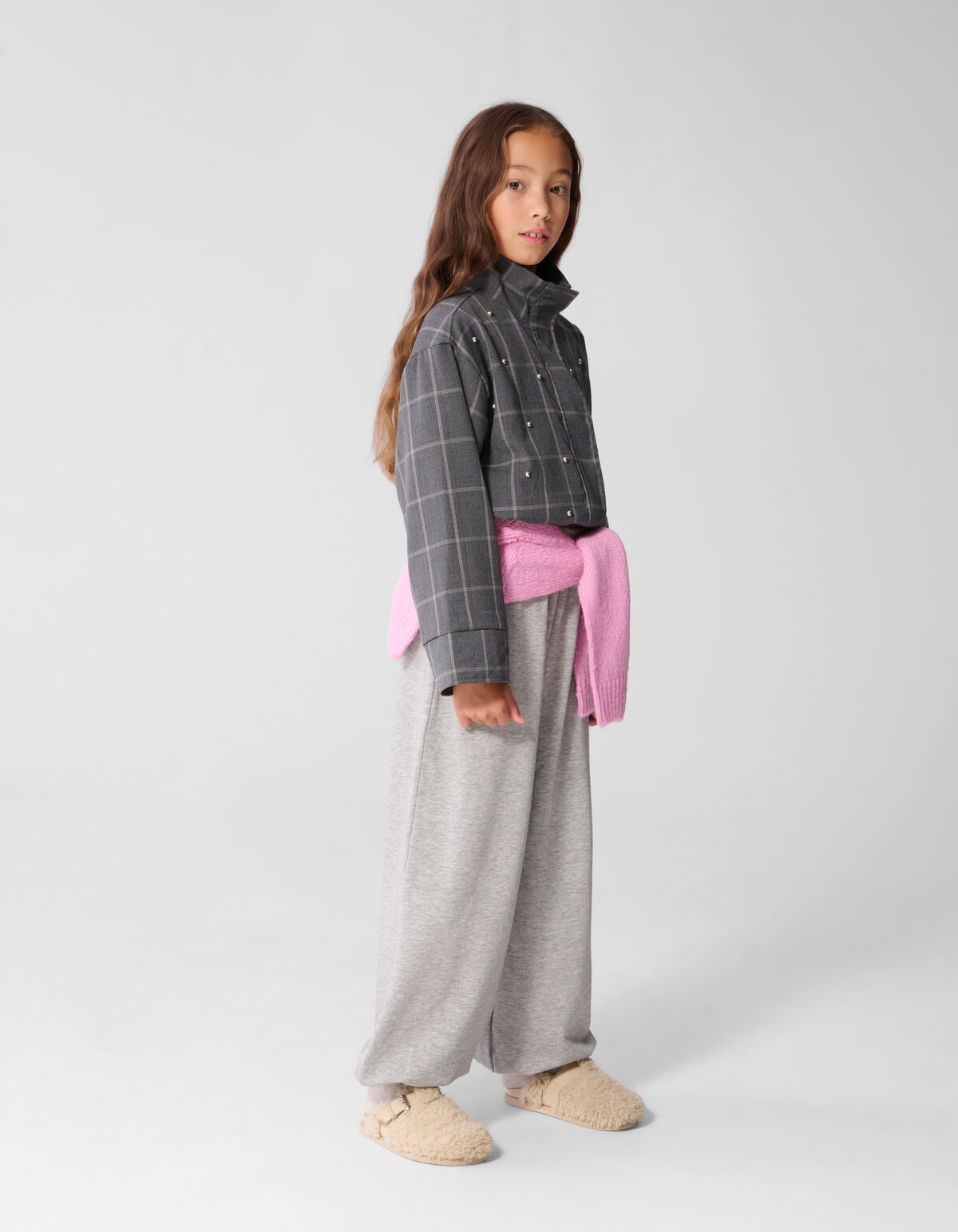 Balloon Fit Joggingbroek Grijs SHOEBY GIRLS