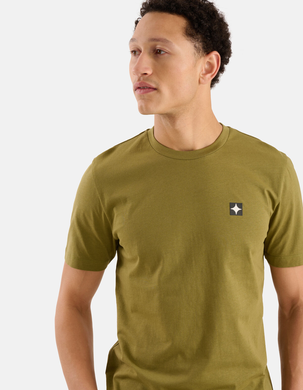 Sparkle T-shirt Groen SHOEBY MEN