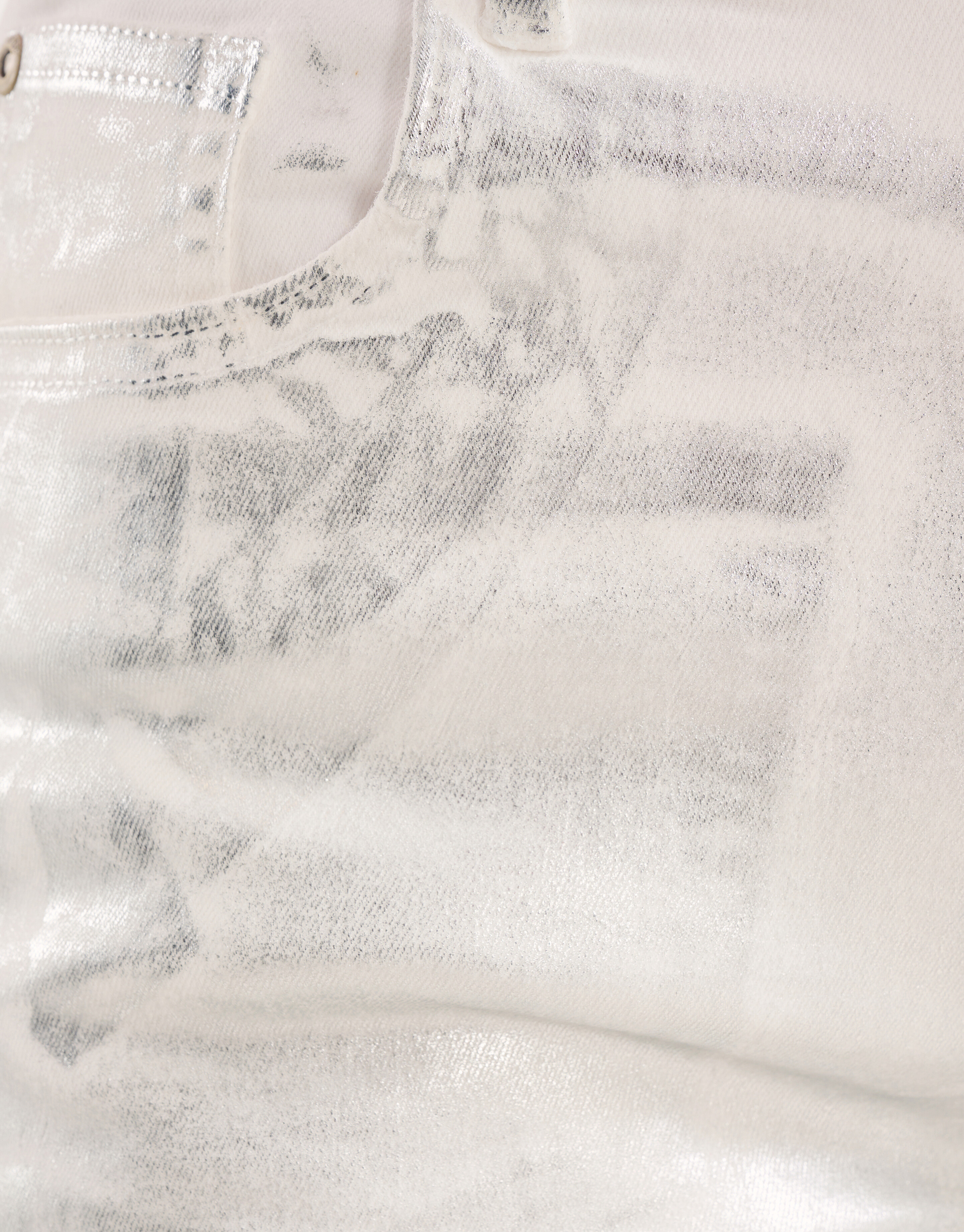 Metallic Wide Leg Jeans Zilver SHOEBY WOMEN