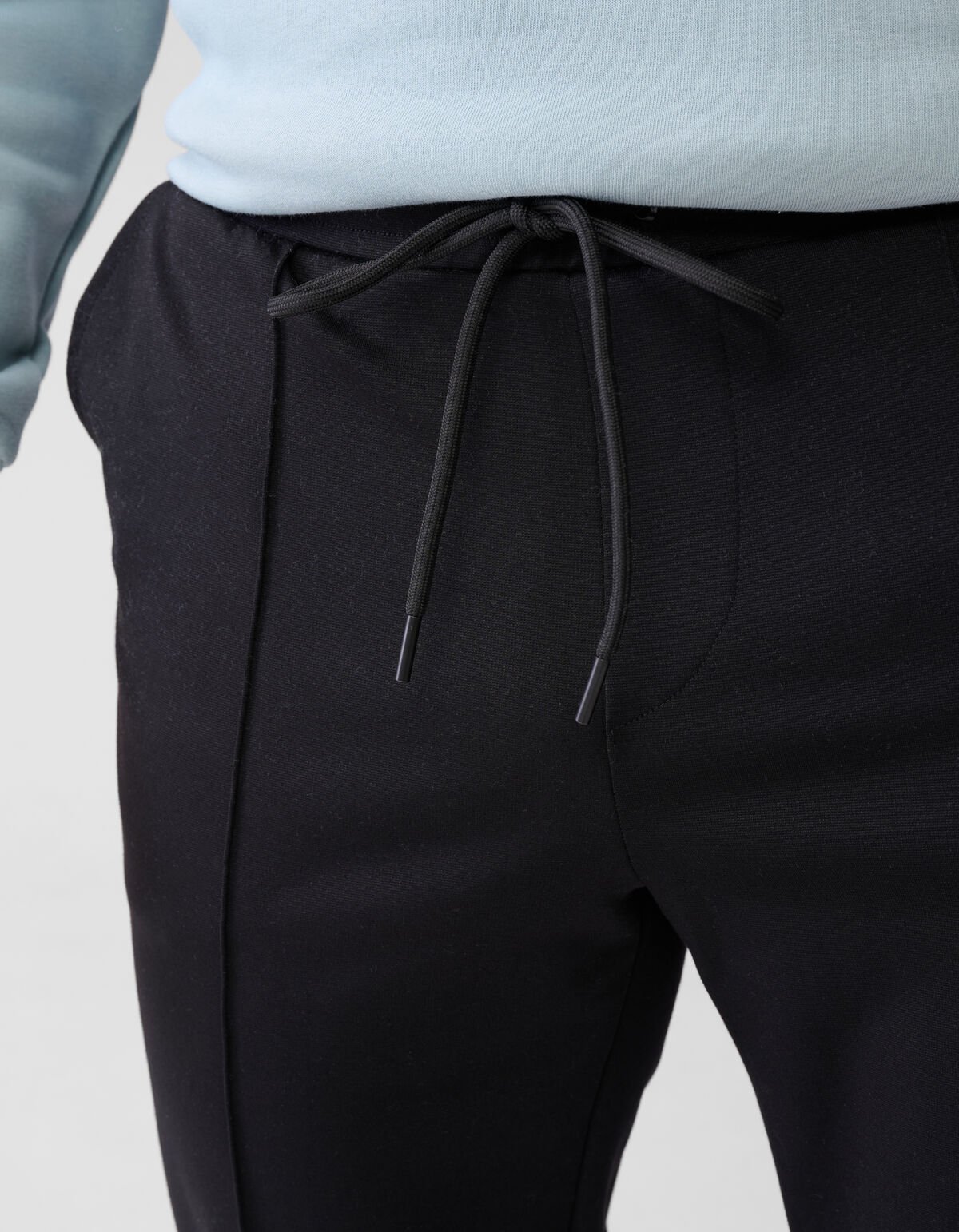 Tricot Broek Zwart SHOEBY MEN