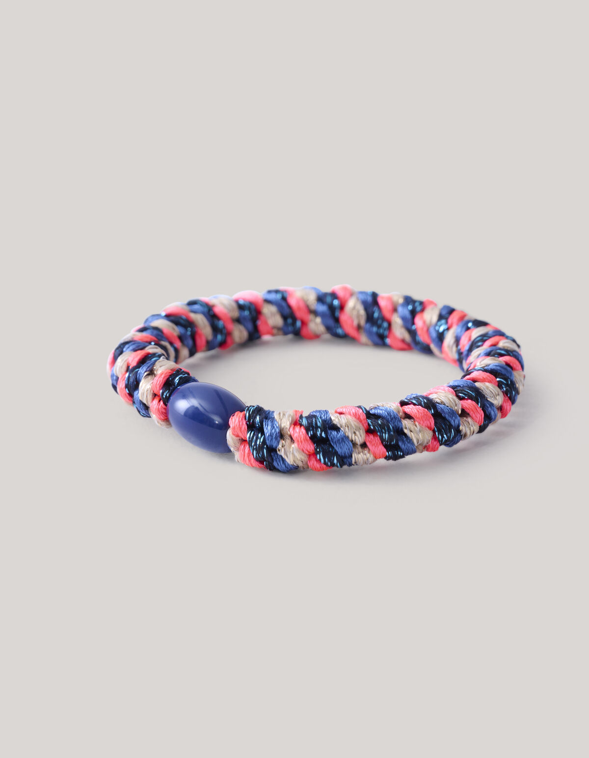 Lurex Haarelastiek Donkerblauw SHOEBY ACCESSOIRES