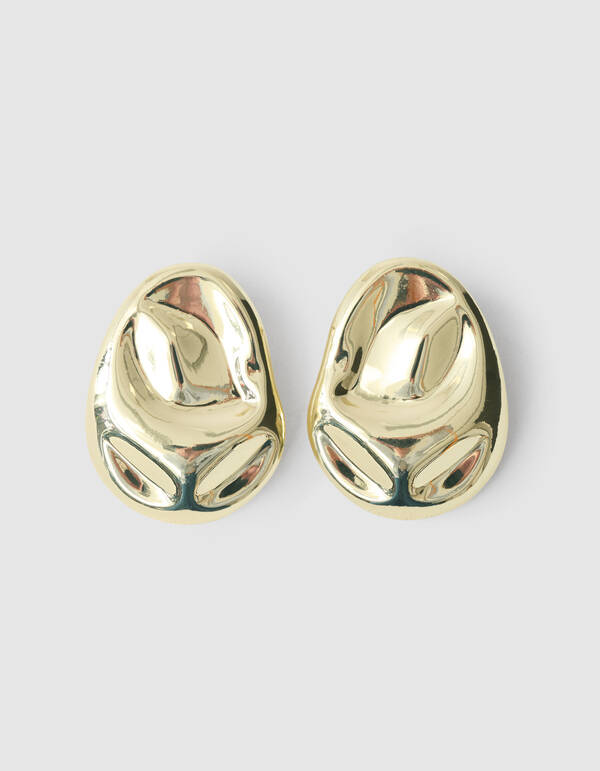 Oval Oorbellen Goud SHOEBY ACCESSOIRES