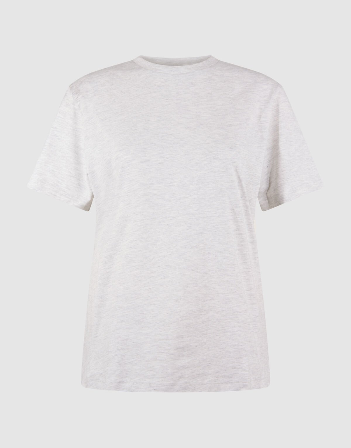 Basis T-shirt Lichtgrijs SHOEBY WOMEN