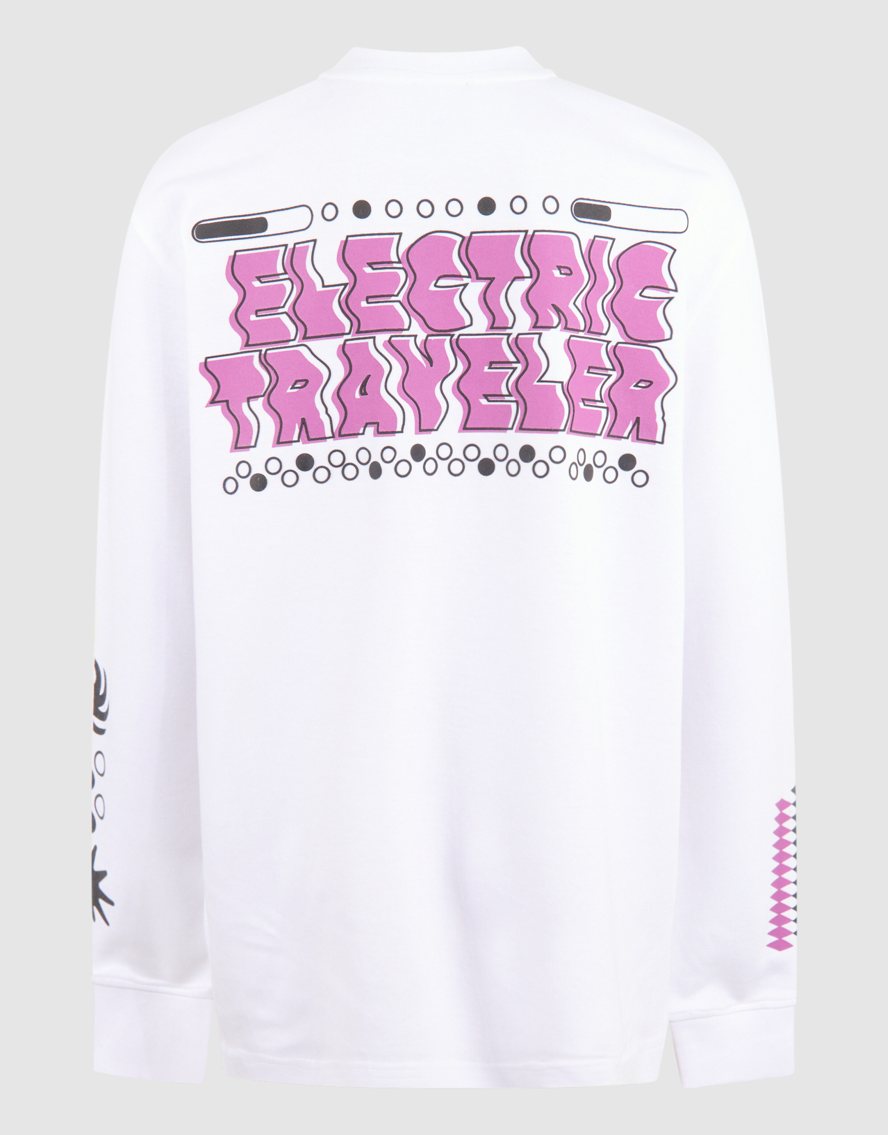 Artwork Longsleeve T-shirt Wit SHOEBY BOYS