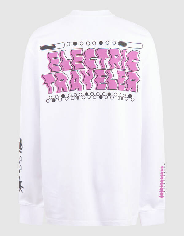 Artwork Longsleeve T-shirt Wit SHOEBY BOYS