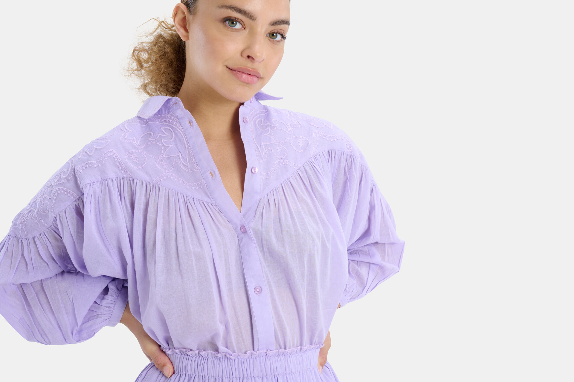 Embroidery Blouse By Nicolette EKSEPT