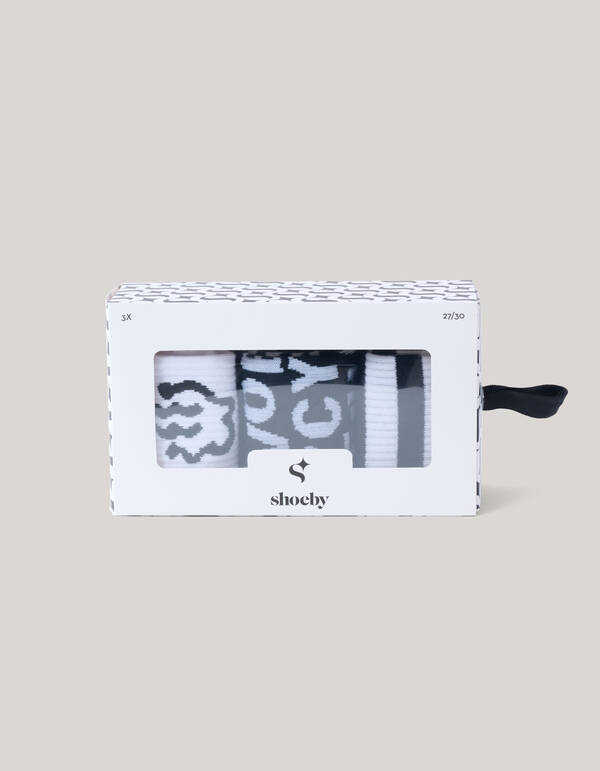 Giftbox Sokken Zwart SHOEBY ACCESSOIRES