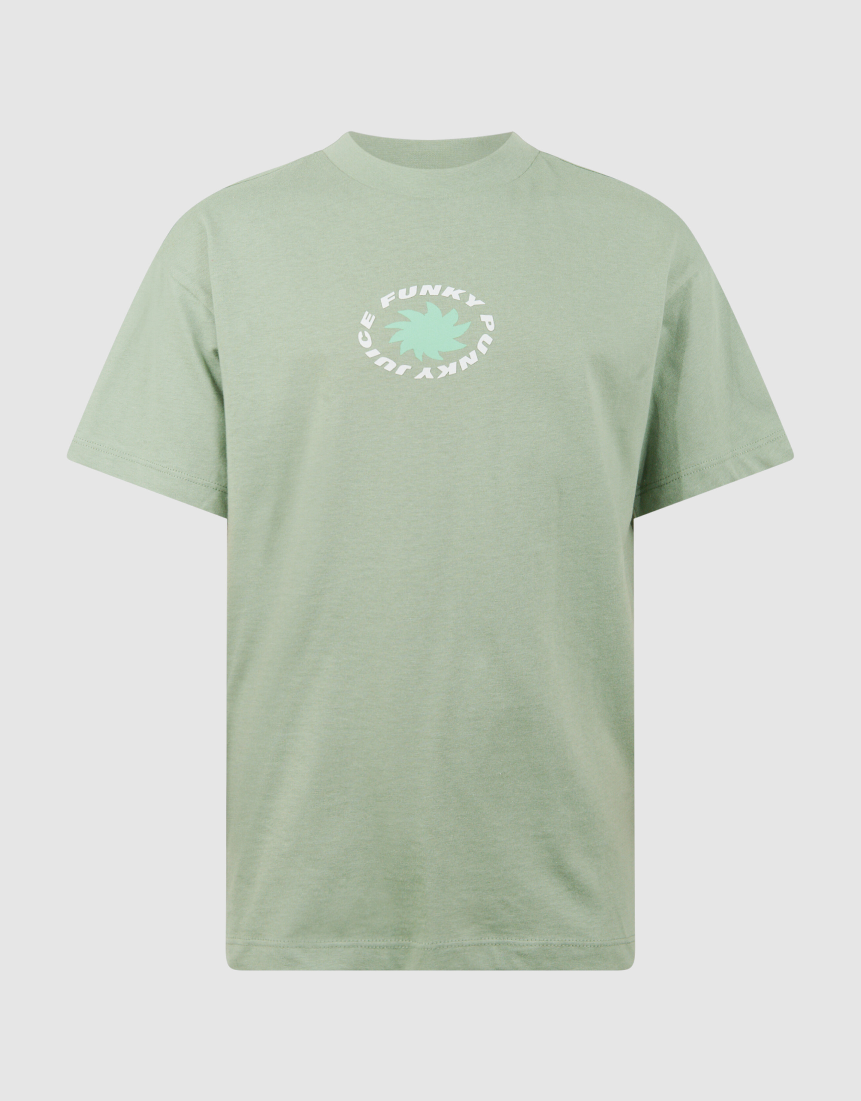 Funky Artwork T-shirt Groen SHOEBY BOYS