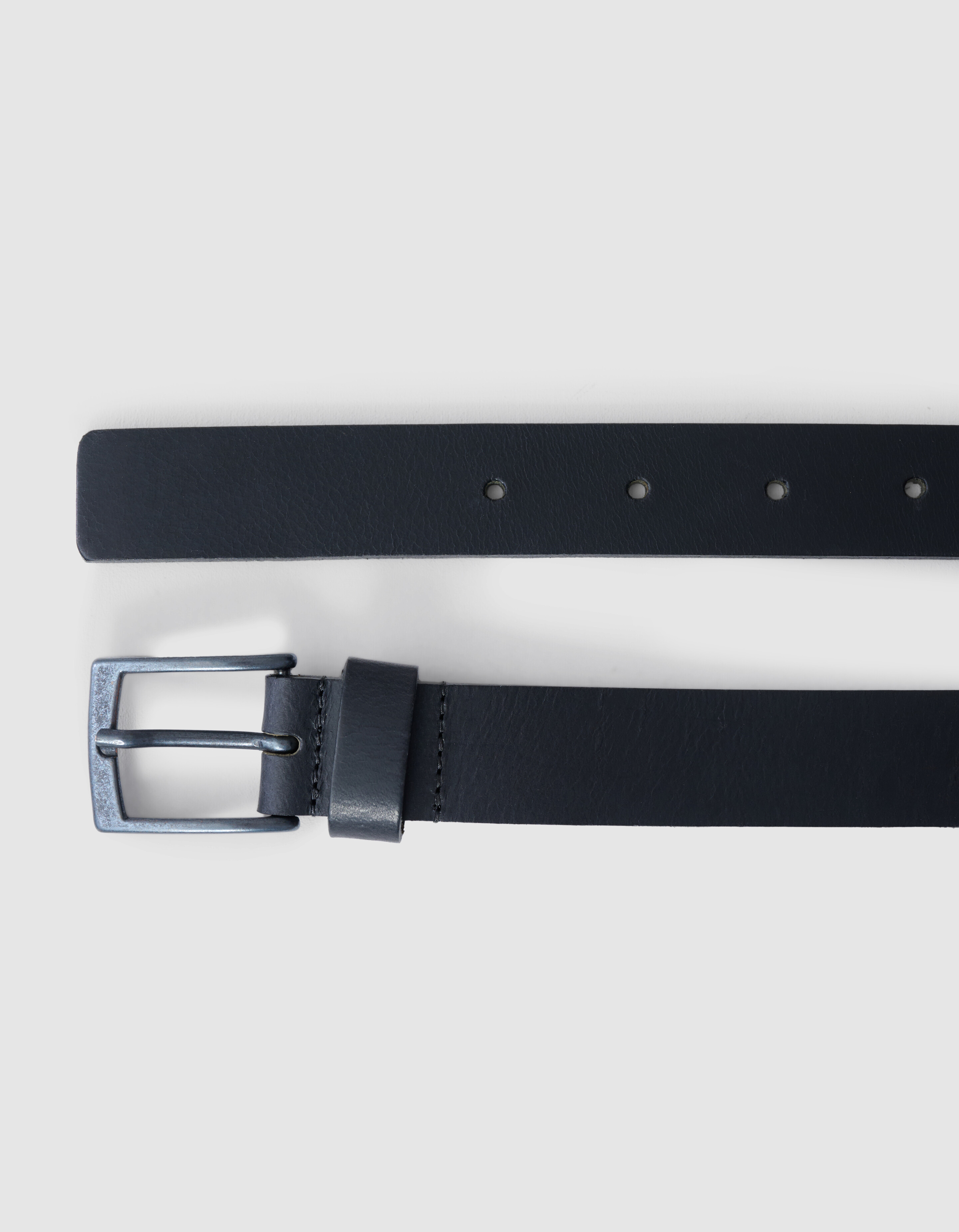Leren Riem Zwart SHOEBY ACCESSOIRES