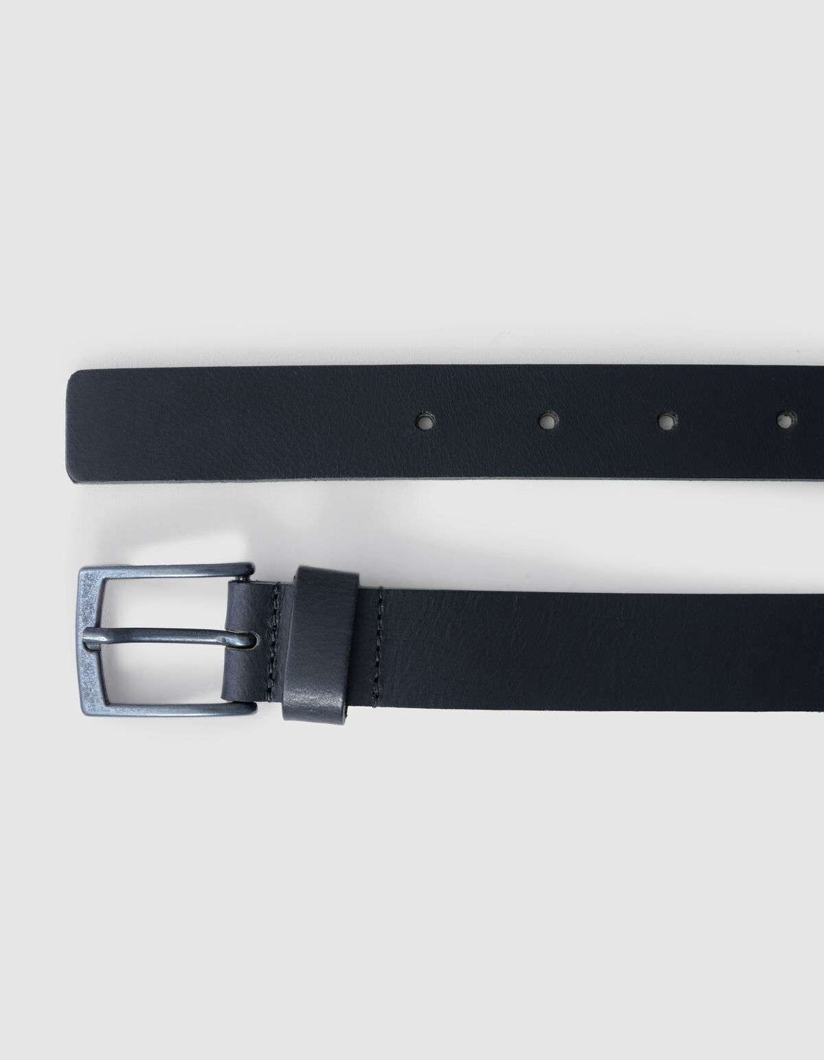 Leren Riem Zwart SHOEBY ACCESSOIRES